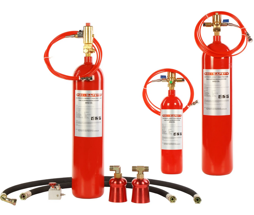 CO2 InDirect Fire Suppression System